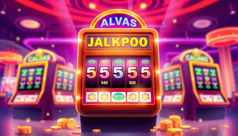 Experience slot gacor wins with a thrilling digital slot machine showcasing vibrant lights and jackpot visuals.