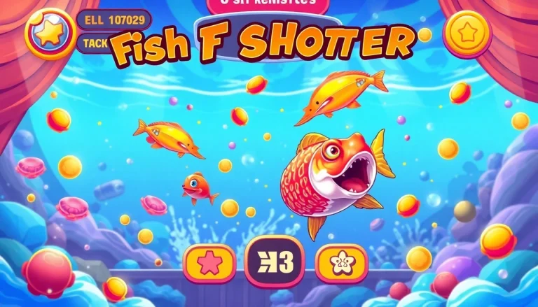 Play slot tembak ikan online featuring colorful underwater scenes with diverse fish and exciting gameplay mechanics.