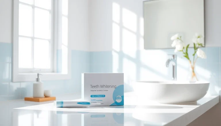 Enhance your smile with our premium teeth whitening kit, featuring advanced formula for brightening.