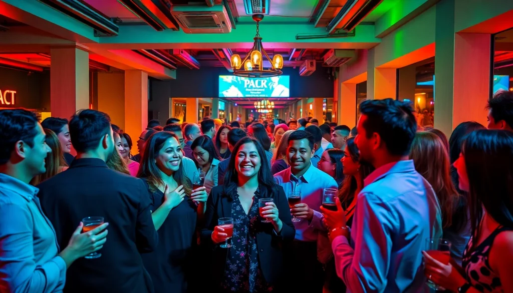 Enhance your After Work Party experience with vibrant social connections and lively atmosphere.